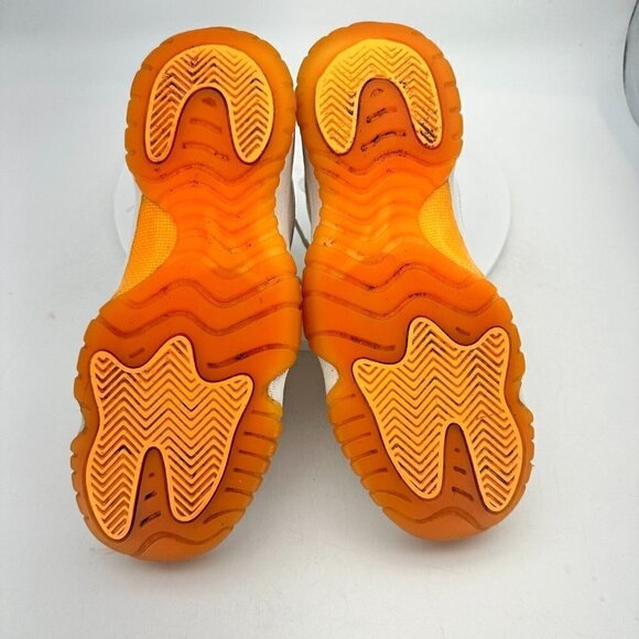 Nike Air Jordan 11 Retro Size 6Y Women 7.5 580521-139 Georgetown Shoes - Picture 10 of 14